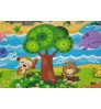 Baby Care Non Toxic Double Sided Play Mat - Pingko & Friends - Medium